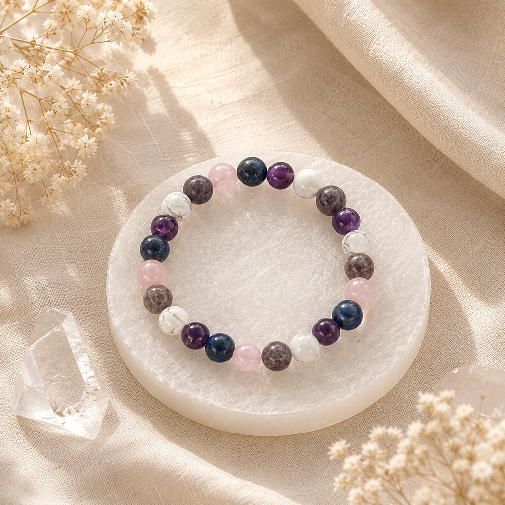 Calm & Grounding Intention Bracelet