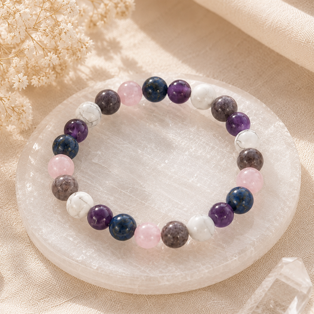 Calm & Grounding Intention Bracelet