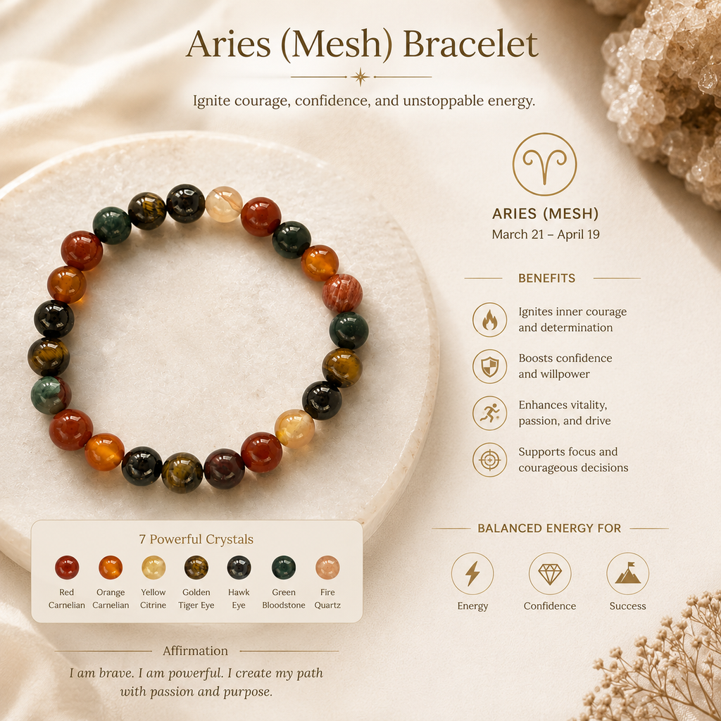 Aries (Mesh) Zodiac Bracelet