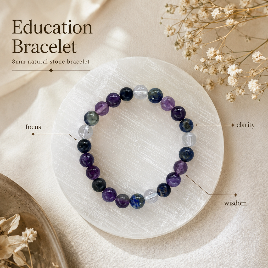 Education & Focus Intention Bracelet