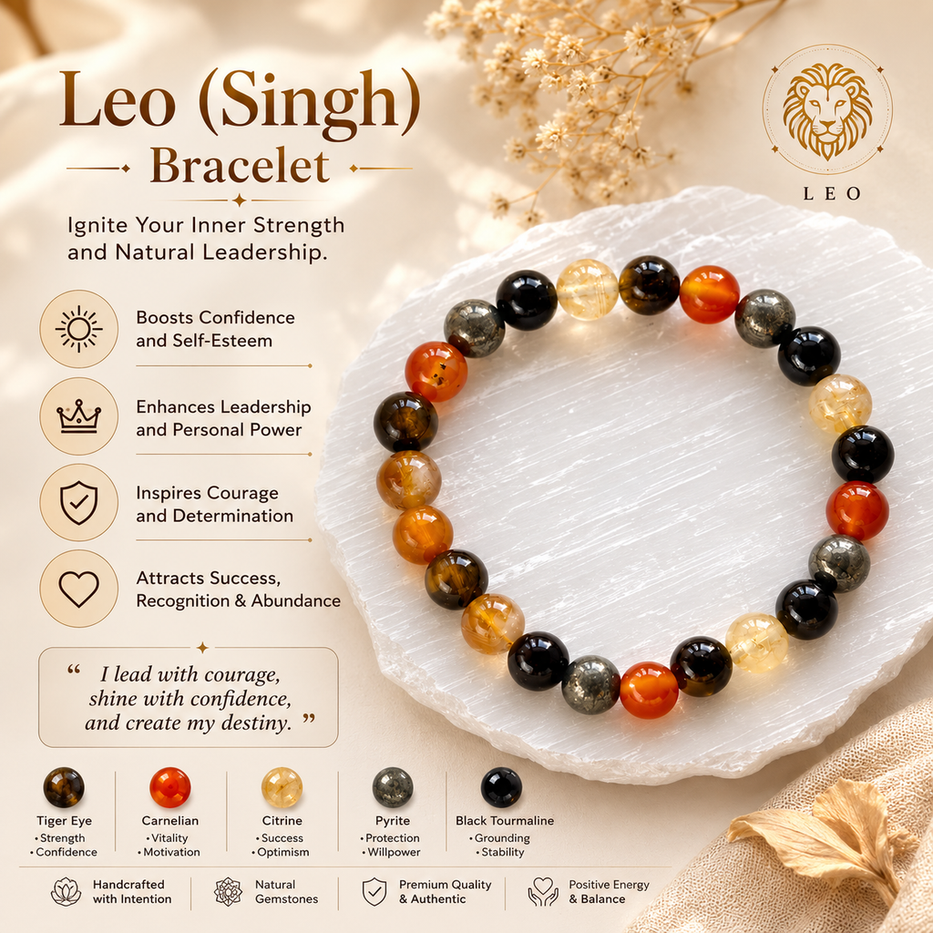 Leo (Singh) Zodiac Bracelet