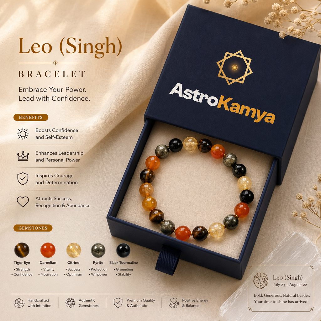 Leo (Singh) Zodiac Bracelet