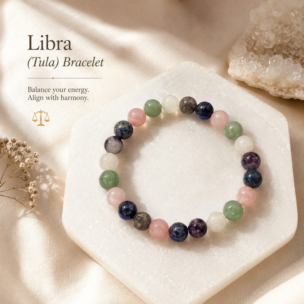Libra (Tula) Zodiac Bracelet