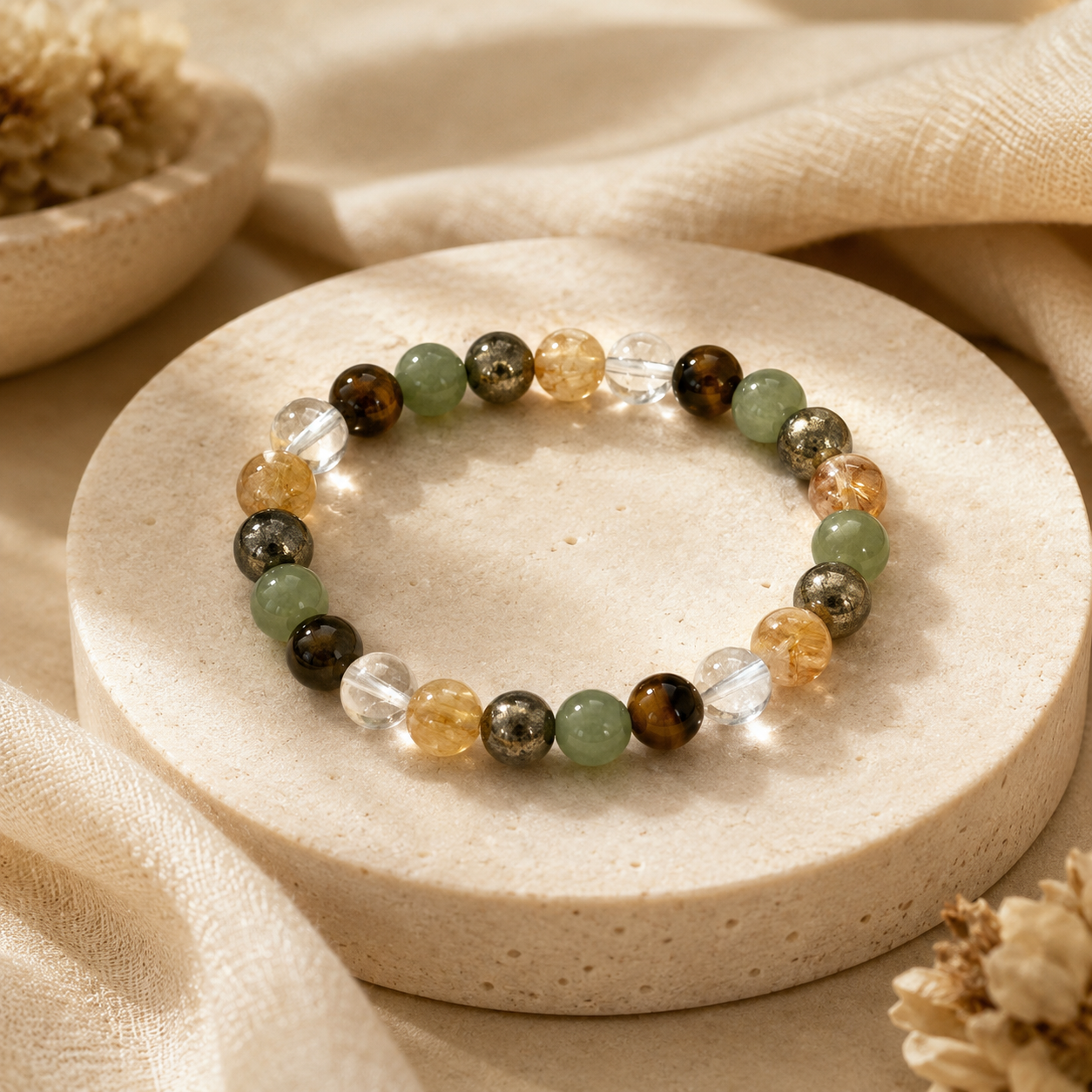 Wealth & Abundance Intention Bracelet