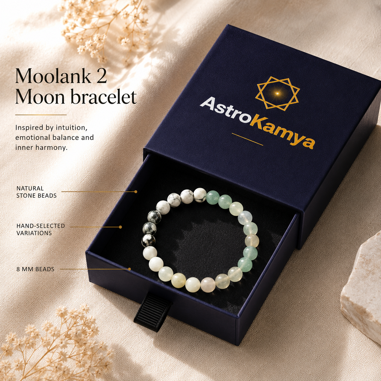 Moolank 2 Moon Bracelet