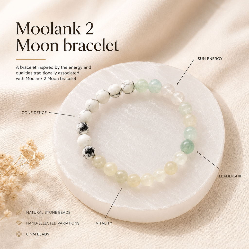 Moolank 2 Moon Bracelet