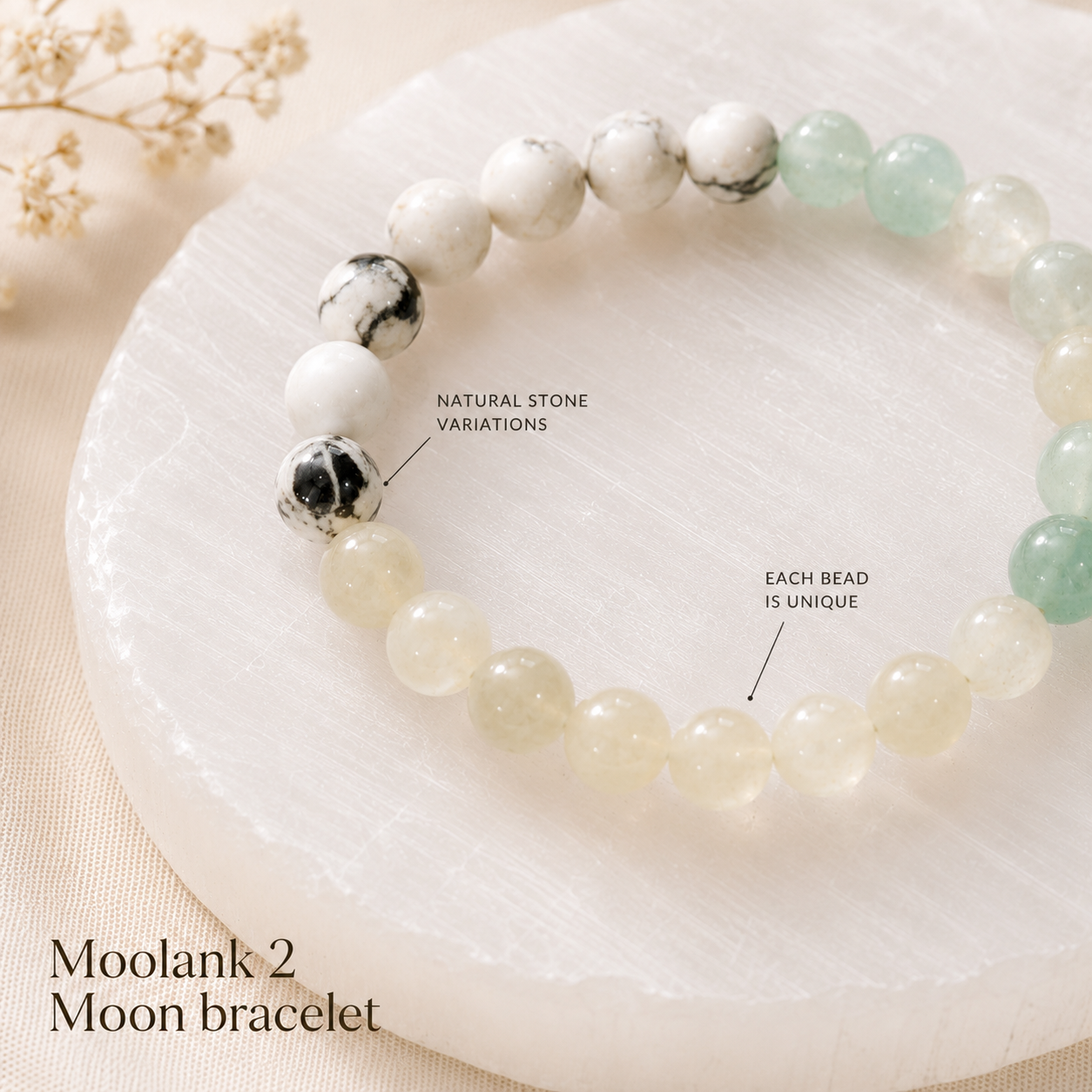 Moolank 2 Moon Bracelet