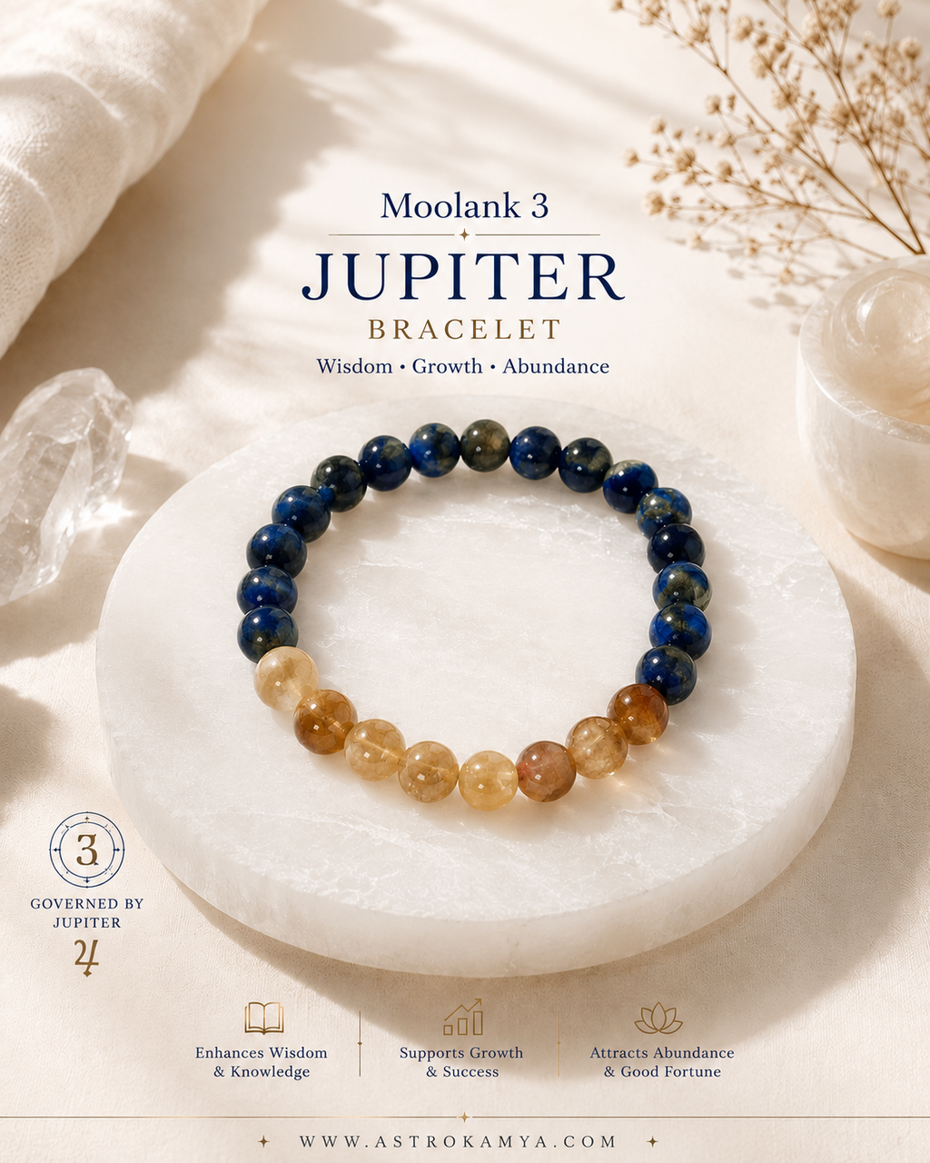Moolank 3 Jupiter Bracelet