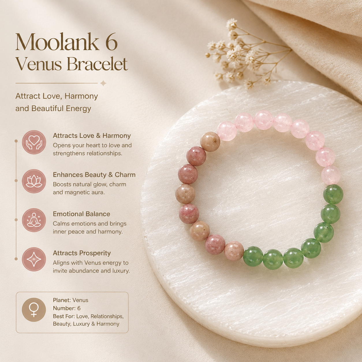 Moolank 6 Venus Bracelet