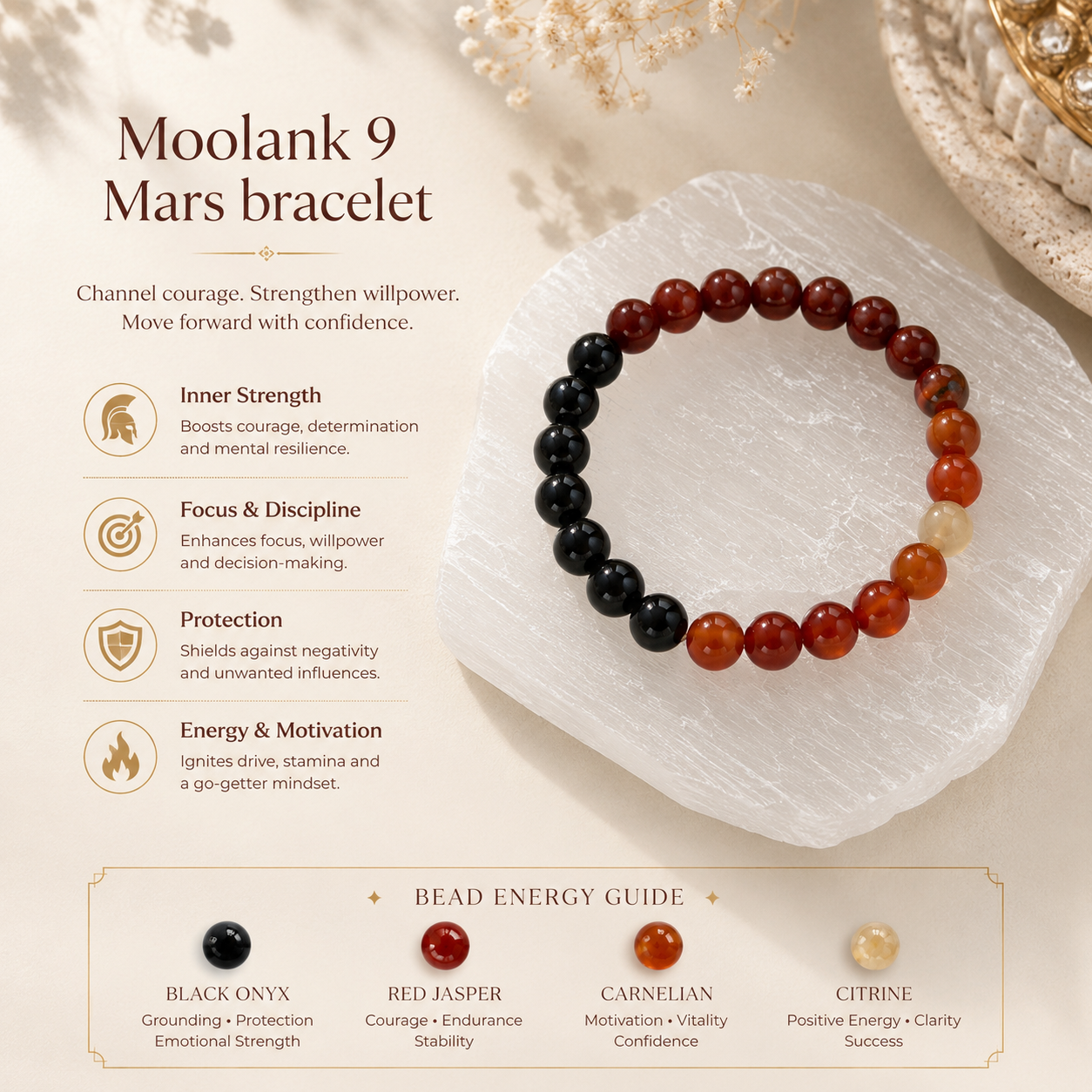 Moolank 9 Mars Bracelet