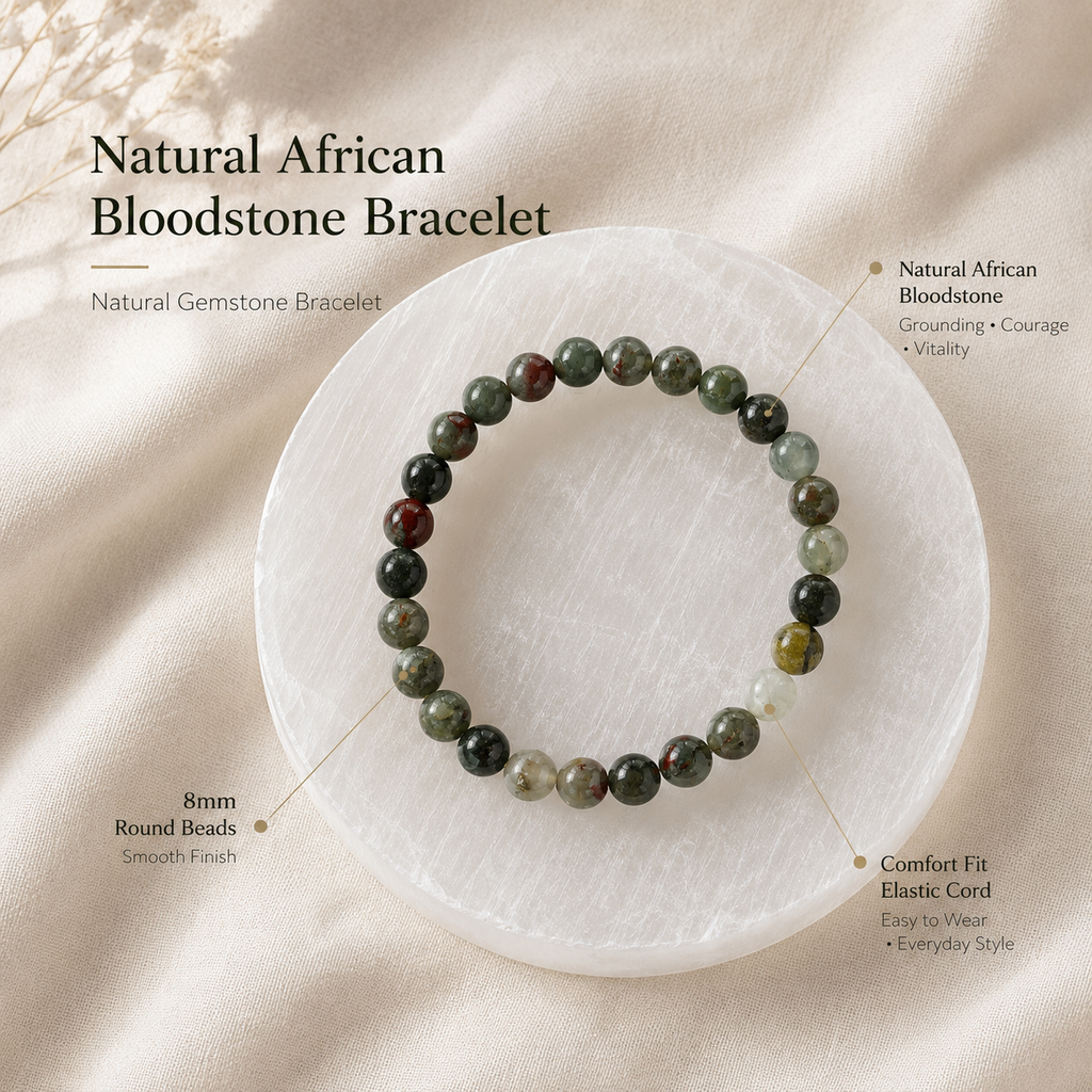 Bloodstone Bracelet