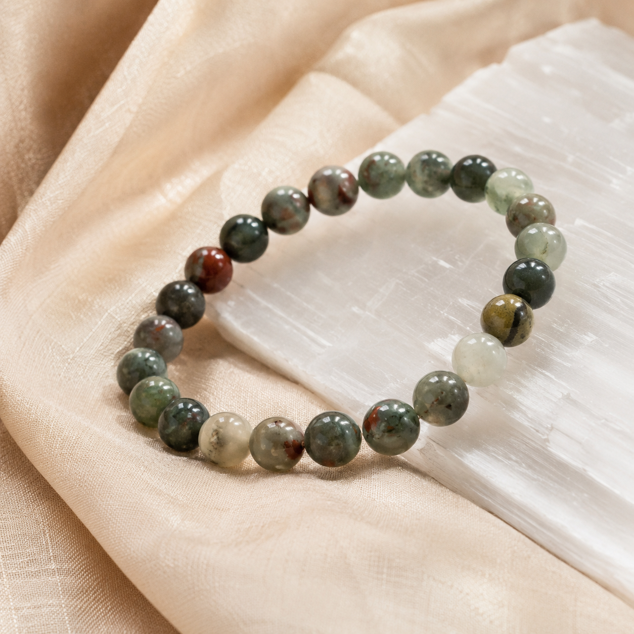 Bloodstone Bracelet