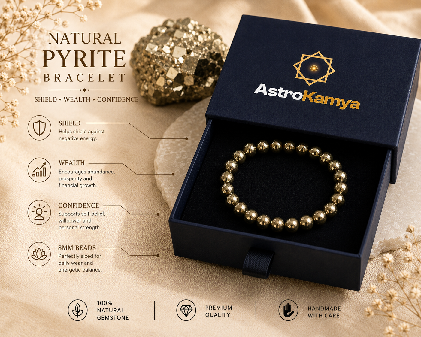 Pyrite Bracelet
