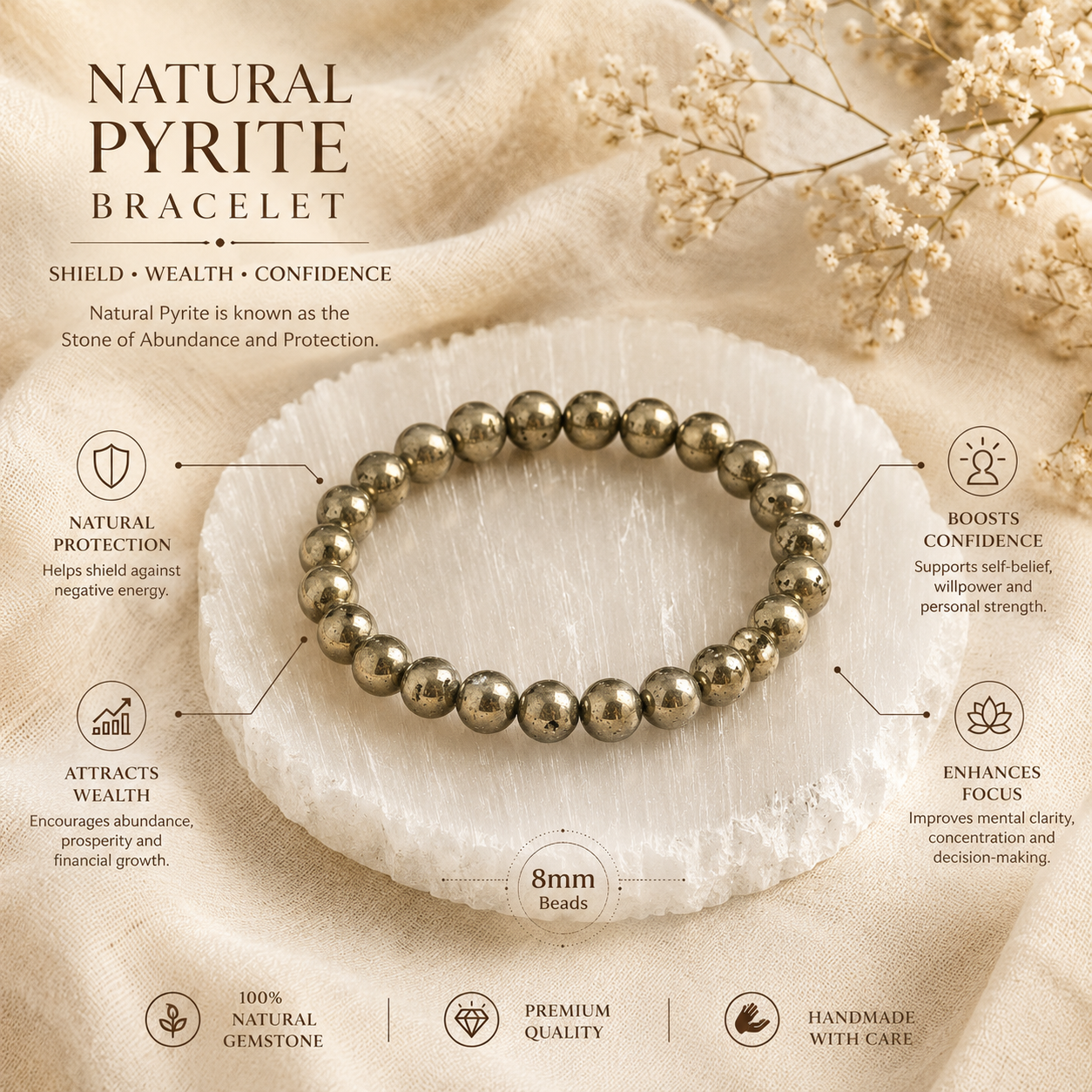Pyrite Bracelet