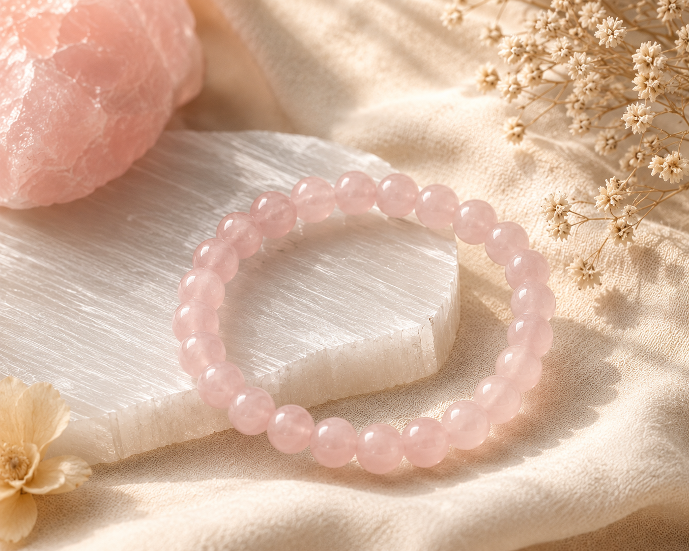 Rose Quartz Bracelet