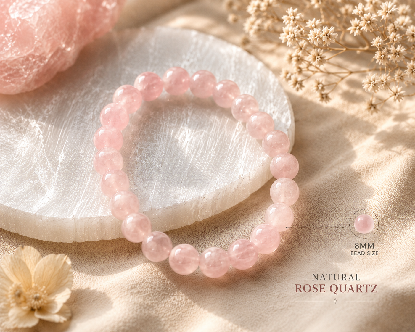 Rose Quartz Bracelet