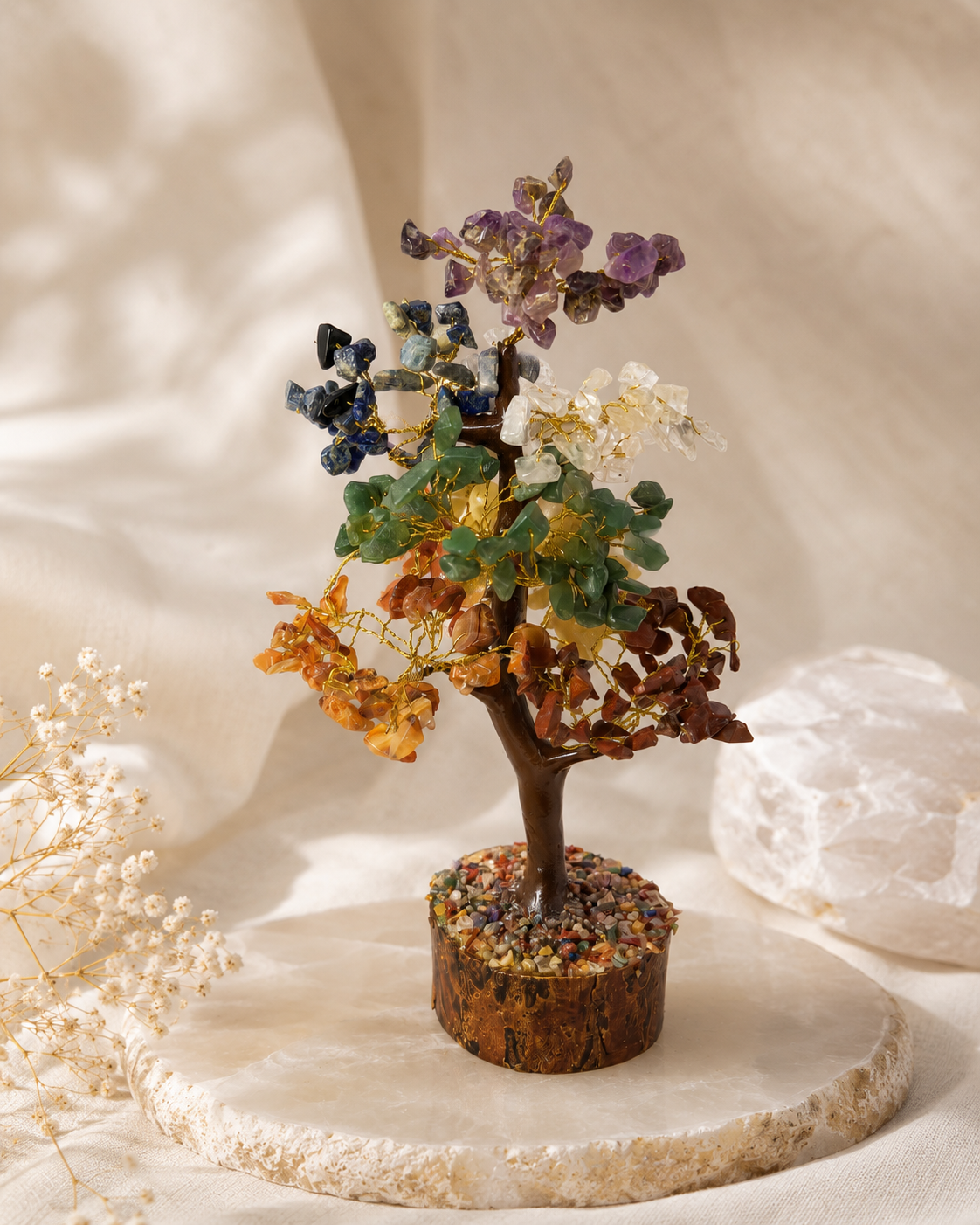Seven Chakra Decorative Tree