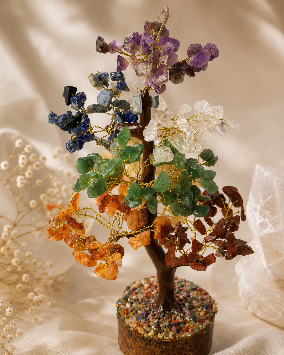 Seven Chakra Decorative Tree