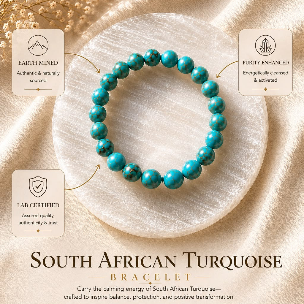South African Turquoise Bracelet