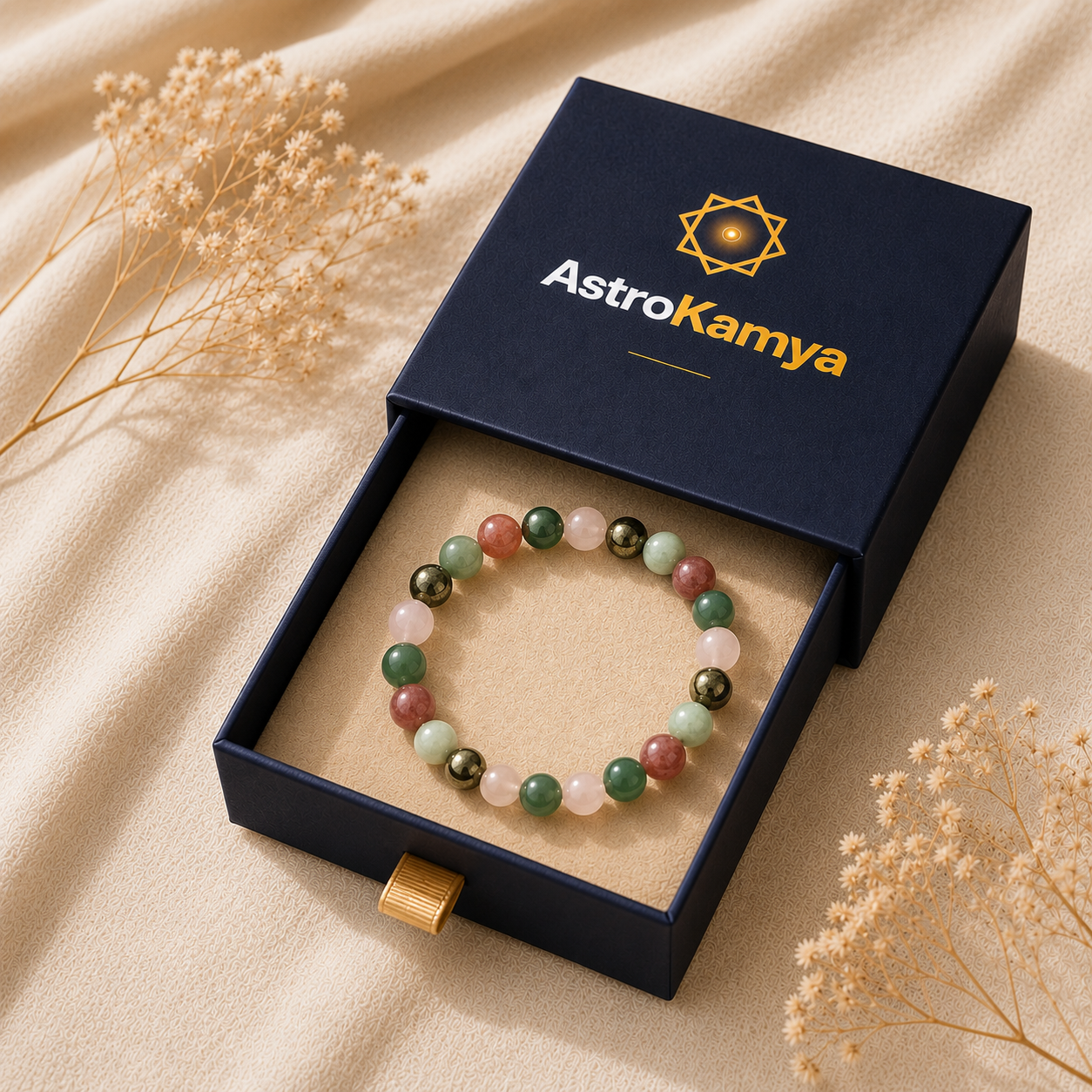 Taurus (Vrishabha) Zodiac Bracelet